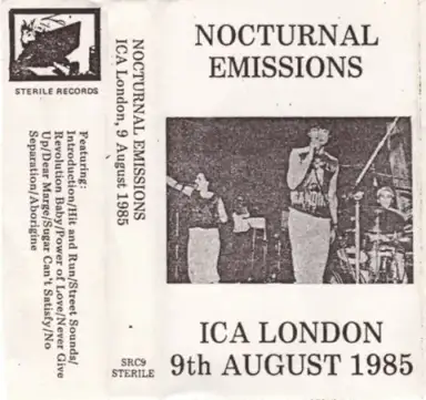 ICA London 9th August 1985