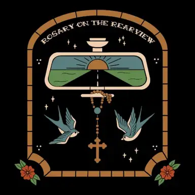 Rosary on the Rearview