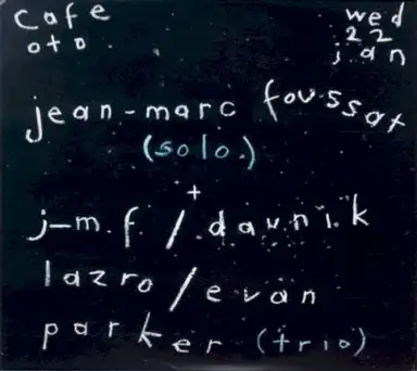 Café Oto, London, the 22th of January 2020