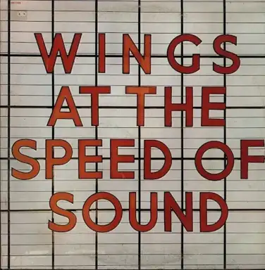 Wings at the Speed of Sound