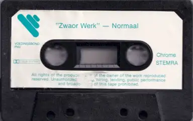 Zwaor werk / Eén moment belangrijk