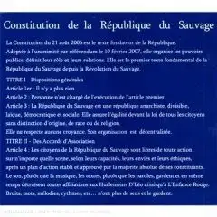 Constitution de la République du sauvage