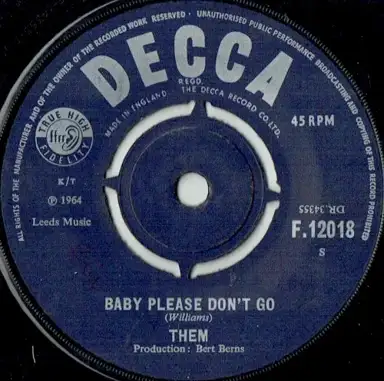 Baby Please Don't Go / Gloria