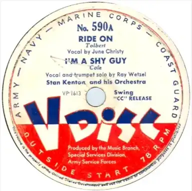 Ride On / I’m a Shy Guy / Till the End of Time / Sigh by Night / Say It Over Again / But I Did