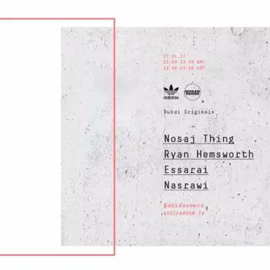 Boiler Room: Nosaj Thing in Dubai, Jan 27, 2017