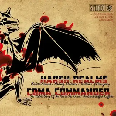 Harsh Realms / Coma Commander Split