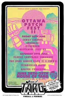 PCWSyndicate Live at Ottawa Psych Fest II, House of Targ 6/29/19
