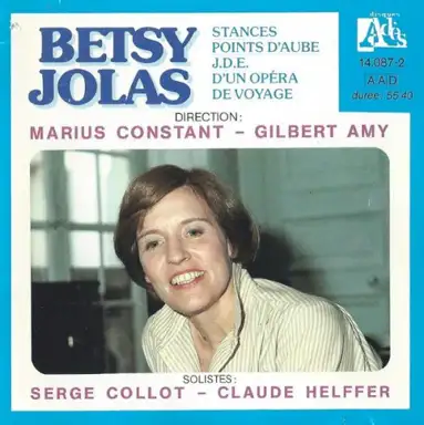 Stances / Points d'aube / J.D.E. / D'un opéra de voyage