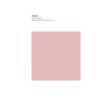 Quiet Sine 4, Subscription Series Vol. I