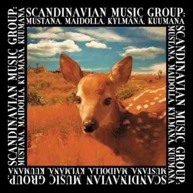 Mustana, maidolla, kylmänä, kuumana
