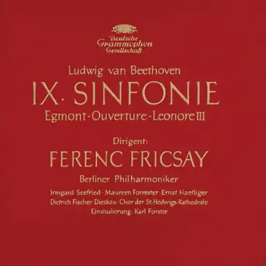 Symphony no. 9 / Egmont Overture / Leonore Overture