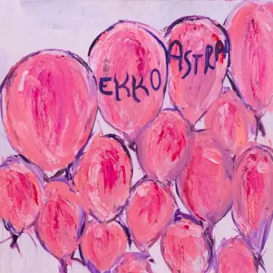 pink balloons
