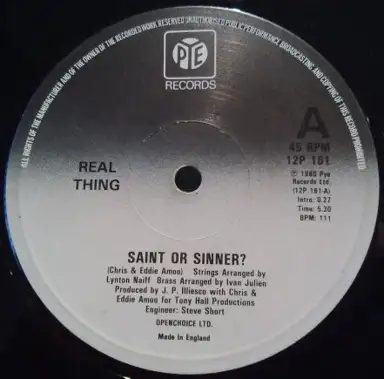 Saints or Sinners