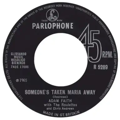 Someone's Taken Maria Away / I Can't Think of Anyone Else