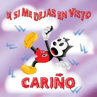 X si me dejas en visto