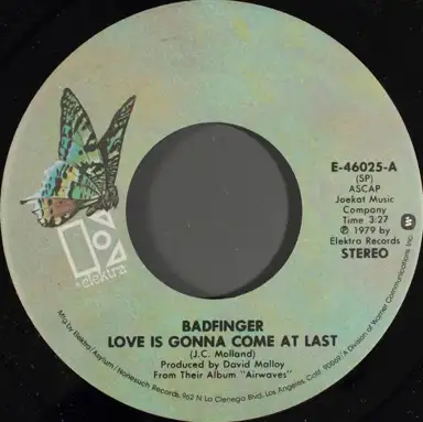 Love Is Gonna Come At Last