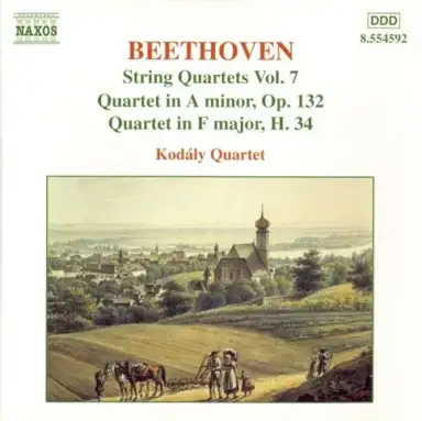 String Quartets, Volume 7: Quartet in A minor, op. 132 / Quartet in F major, H. 34
