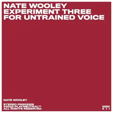 Experiment Three for Untrained Voice