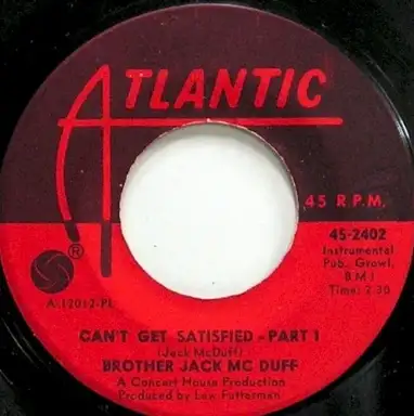 Can't Get Satisfied / Can't Get Satisfied - Part II