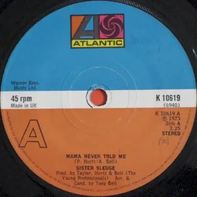 Mama Never Told Me / Neither One of Us (Want’s to Be the First to Say Goodbye)