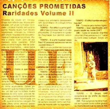 Canções Prometidas volume 2