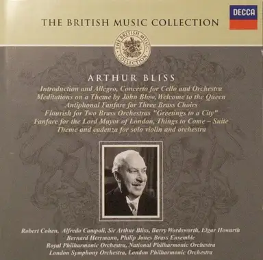 The British Music Collection: Arthur Bliss