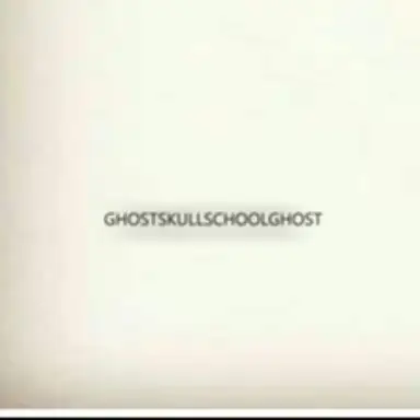 GHOSTSKULLSCHOOLGHOST