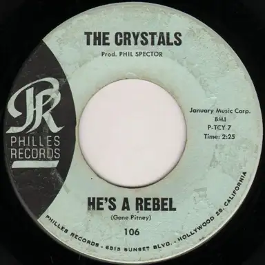 He's a Rebel / I Love You Eddie