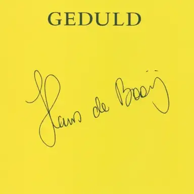 Geduld: Het beste van Hans de Booij
