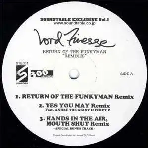 Return of the Funkyman "Remixes"
