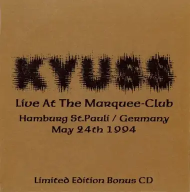 Live at the Marquee Club