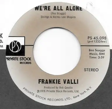 We’re All Alone