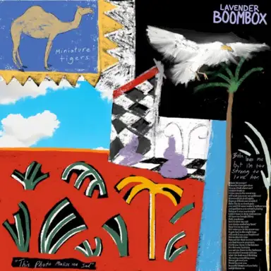 Lavender Boombox