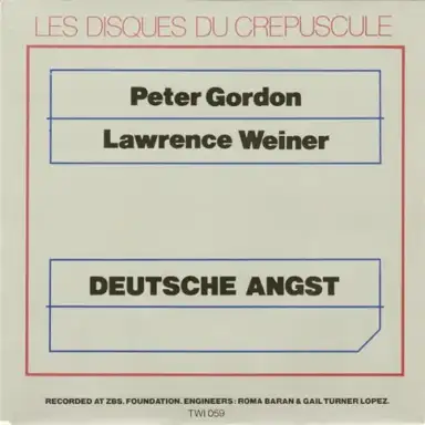 Deutsche Angst