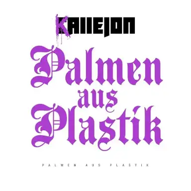Palmen aus Plastik