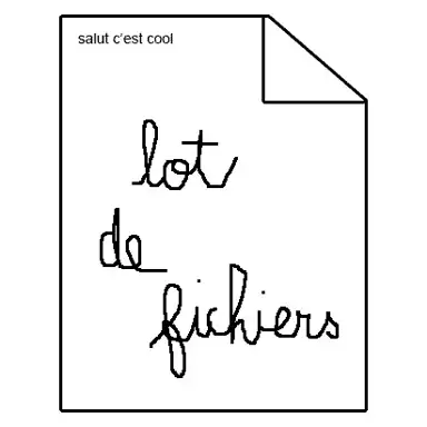 Lot de Fichiers