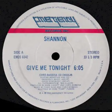 Give Me Tonight