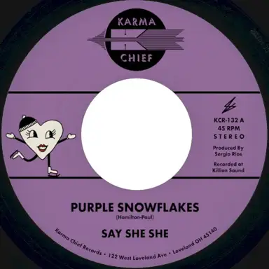 Purple Snowflakes