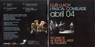 Abril 04. En directe al teatre El Jardí de Figueres