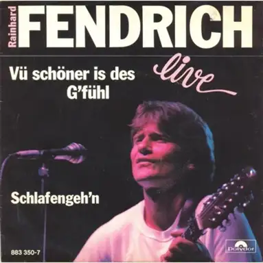Vü schöner is des G'fühl