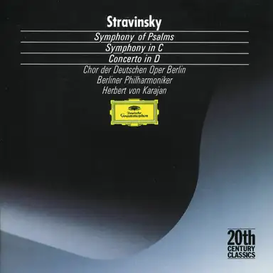 Symphony of Psalms / Symphony in C / Concerto in D
