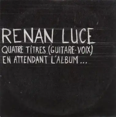 Quatre titres (guitare-voix), en attendant l'album…