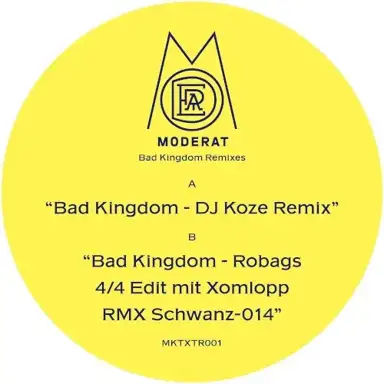 Bad Kingdom (DJ Koze remix & Robag Wruhme edit)