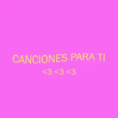 Canciones para ti