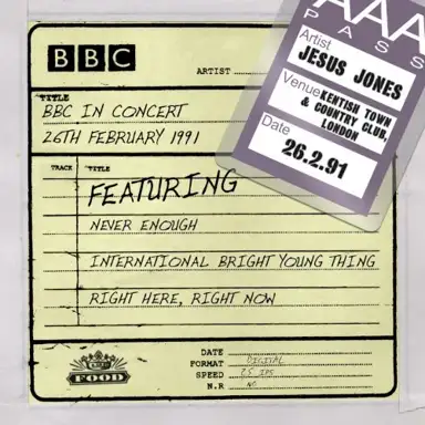 1991-02-26: BBC in Concert