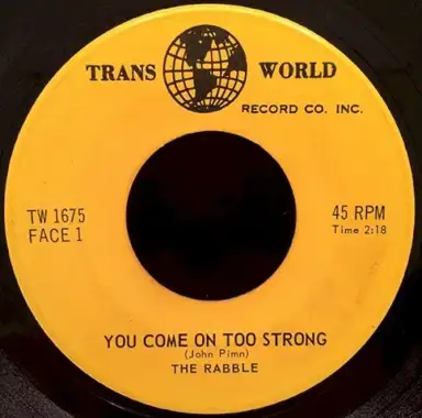 You Come On Too Strong / Golden Girl