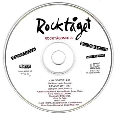 Rocktågsmix 92