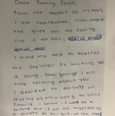 Dear George