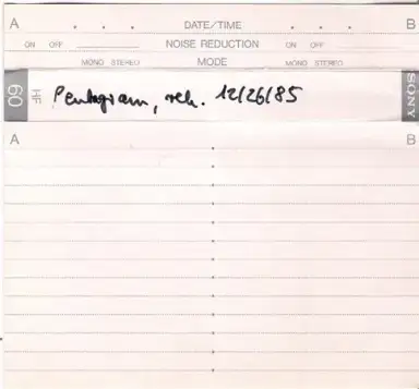 Reh. 12/26/85