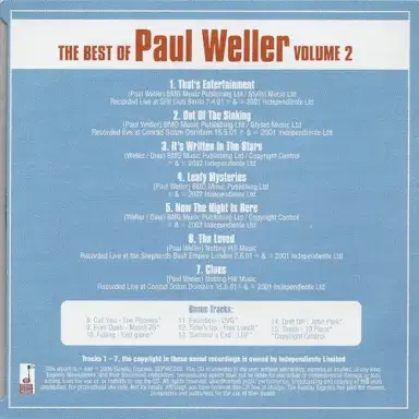 The Best of Paul Weller, Volume 2